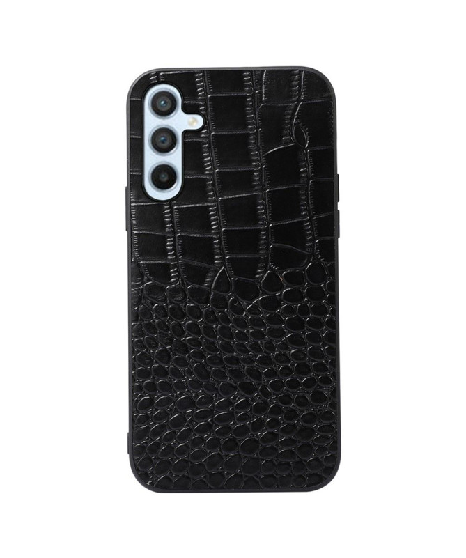 Coque Samsung Galaxy A54 5G Colette Cuir Effet Croco Noir