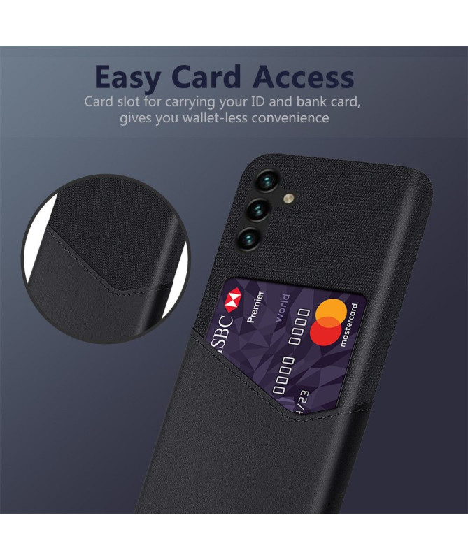 Coque Samsung Galaxy A54 5G Olympus Effet Cuir Noir - photo 2