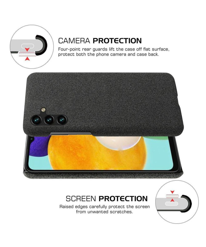 Coque Samsung Galaxy A54 5G revêtement tissu