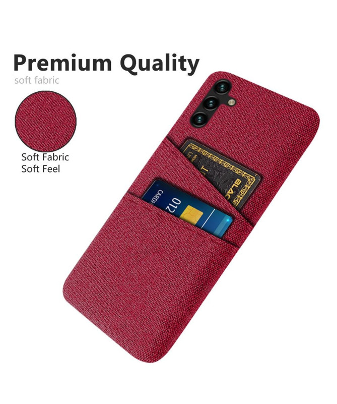 Coque Samsung Galaxy A54 5G Tissu Porte-Cartes