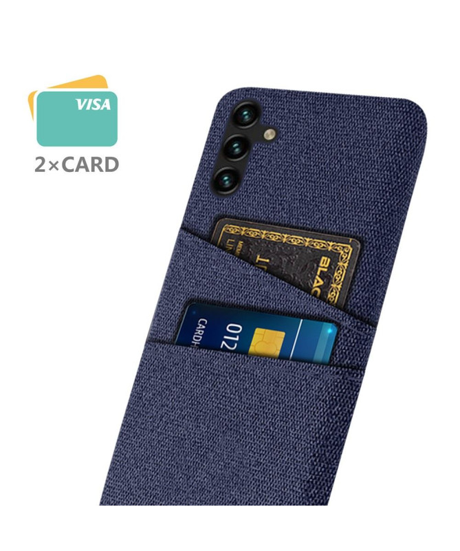 Coque Samsung Galaxy A54 5G Tissu Porte-Cartes