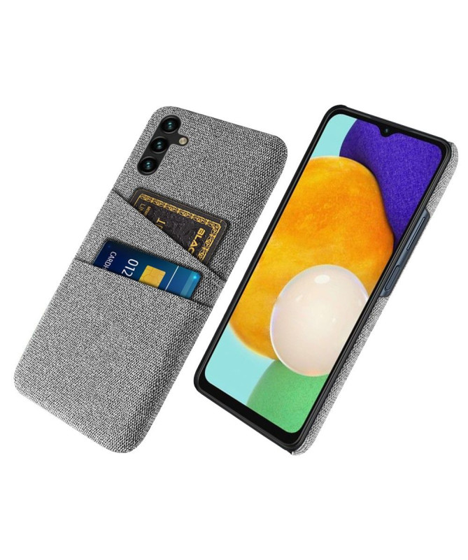 Coque Samsung Galaxy A54 5G Tissu Porte-Cartes