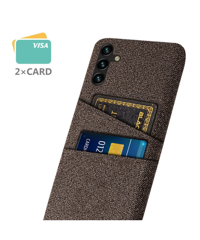 Coque Samsung Galaxy A54 5G Tissu Porte-Cartes