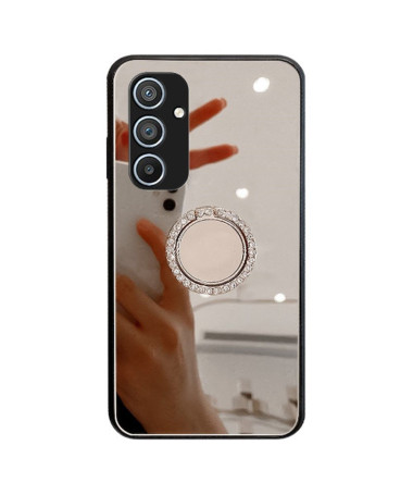 Coque Samsung Galaxy A54 5G effet miroir avec anneau