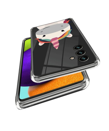 Coque Samsung Galaxy A54 5G Illustration Licorne