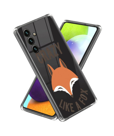 Coque Samsung Galaxy A54 5G Fou comme un RENARD