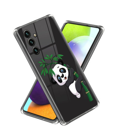 Coque Samsung Galaxy A54 5G Panda sur bambou