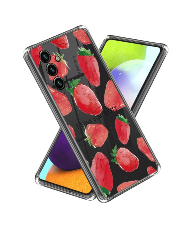 Coque Samsung Galaxy A54 5G Motif Fraise