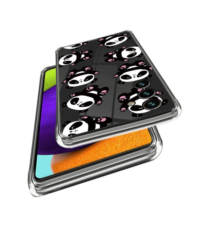 Coque Samsung Galaxy A54 5G Happy Pandas - photo 2