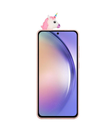 Coque Samsung Galaxy A54 5G Silicone Licorne 3D