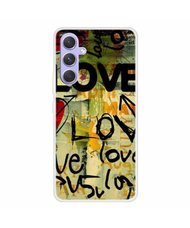 Coque Samsung Galaxy A54 5G Love Love Love