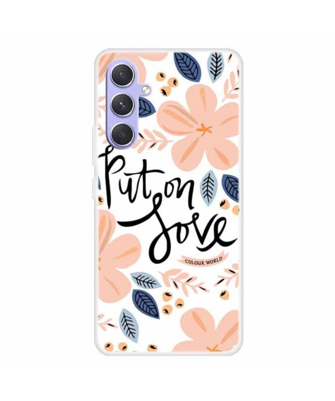 Coque Samsung Galaxy A54 5G Put on Love