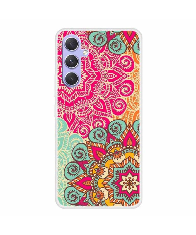 Coque Samsung Galaxy A54 5G Mandala Rétro