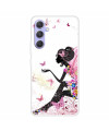 Coque Samsung Galaxy A54 5G Femme Papillon