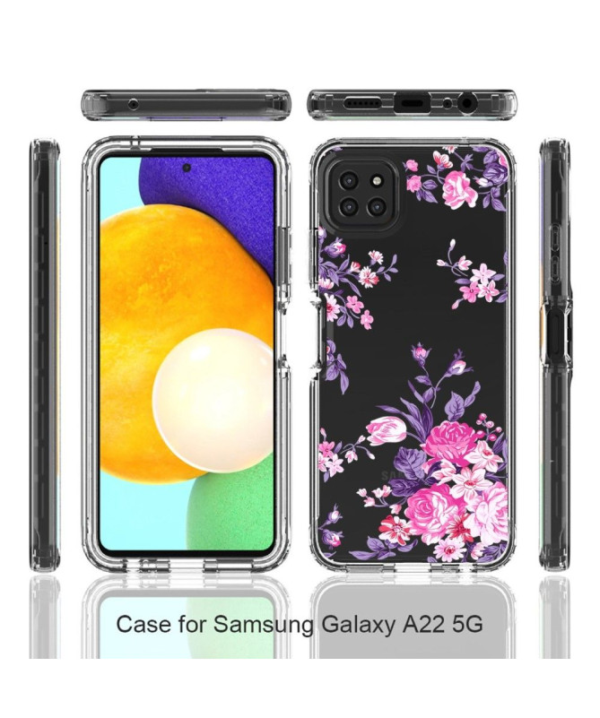 Coque Samsung Galaxy A22 5G Fleurs