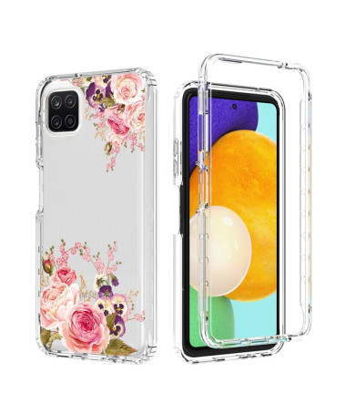 Coque Samsung Galaxy A22 5G Fleurs Rose