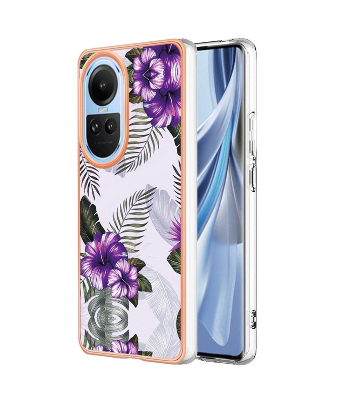 Coque Oppo Reno 10 / 10 Pro Fleurs Exotiques