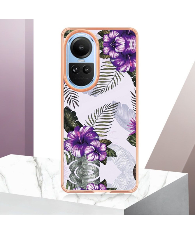 Coque Oppo Reno 10 / 10 Pro Fleurs Exotiques