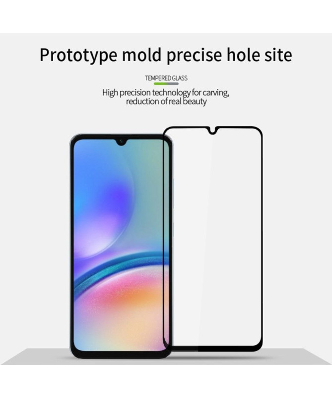 Samsung Galaxy A05s - Protection d’écran en verre trempé full size