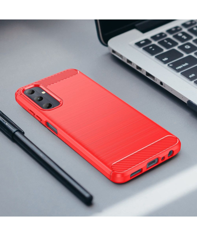 Coque Samsung Galaxy A05s effet brossé silicone