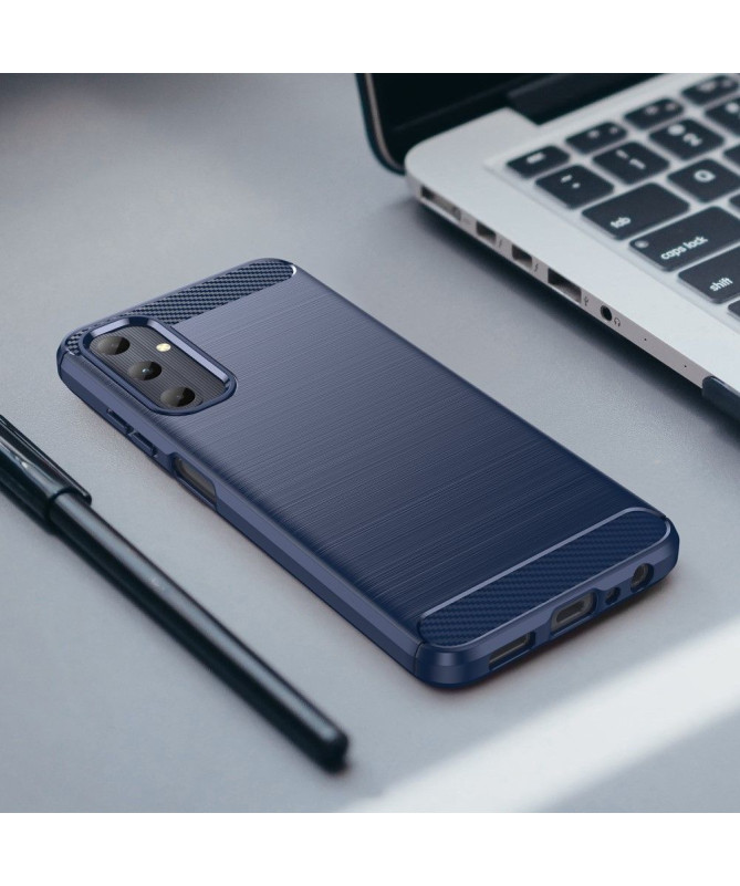 Coque Samsung Galaxy A05s effet brossé silicone