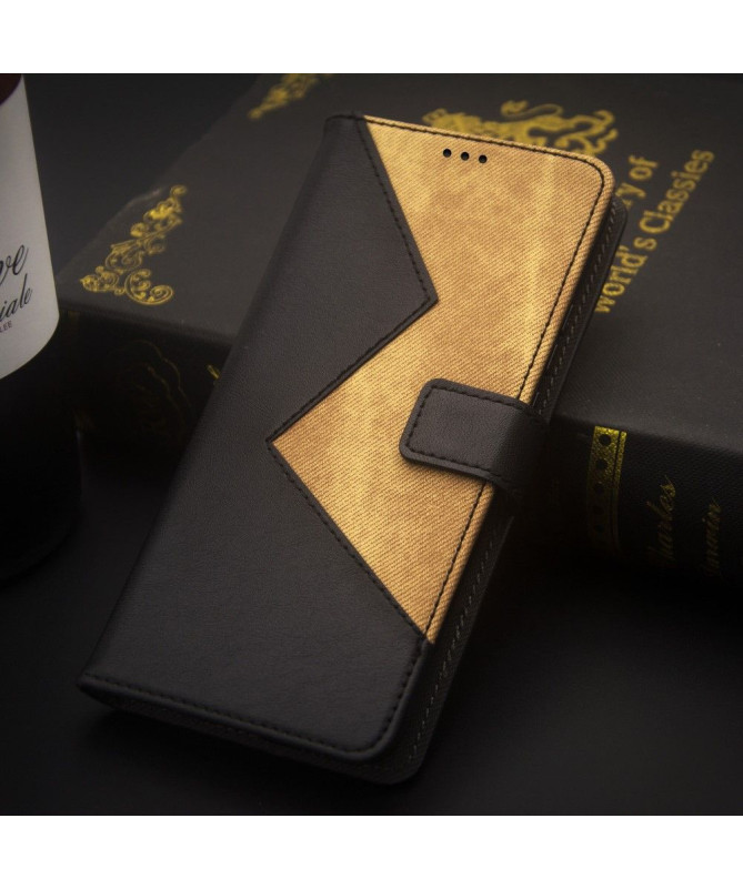 Housse Samsung Galaxy A05s IDEWEI bicolore à lanière