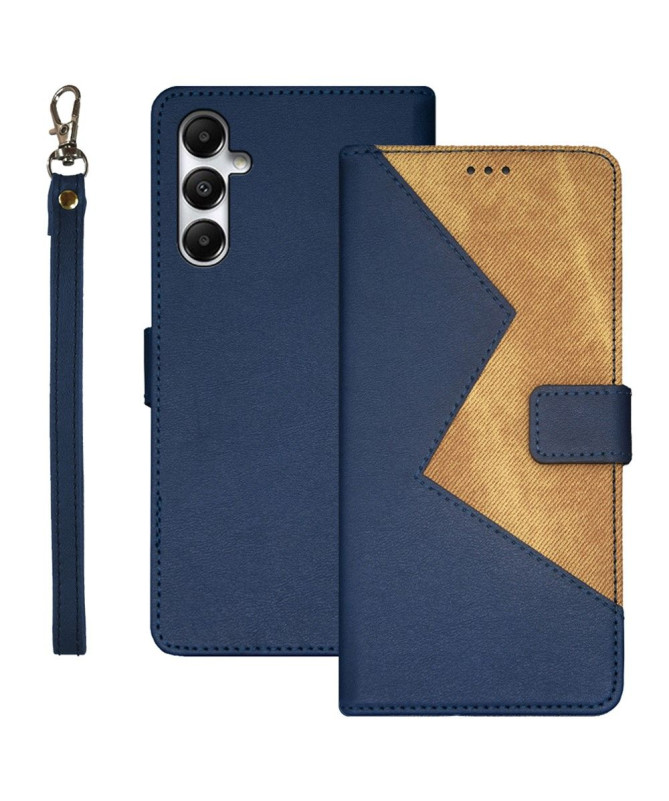 Housse Samsung Galaxy A05s IDEWEI bicolore à lanière