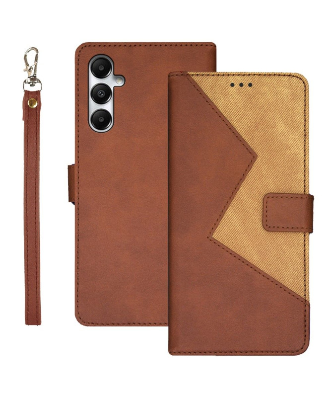 Housse Samsung Galaxy A05s IDEWEI bicolore à lanière