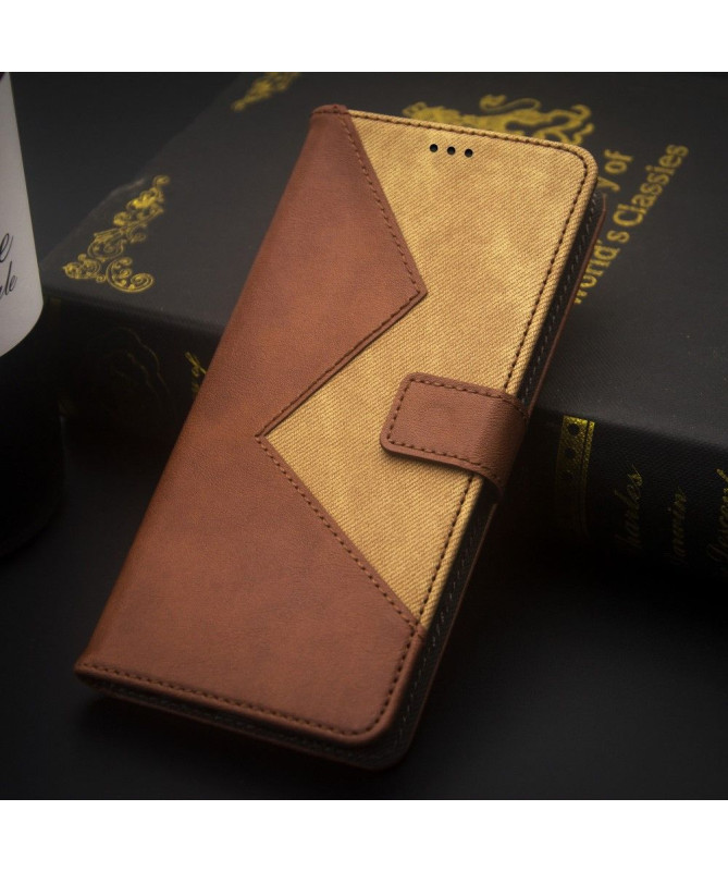 Housse Samsung Galaxy A05s IDEWEI bicolore à lanière