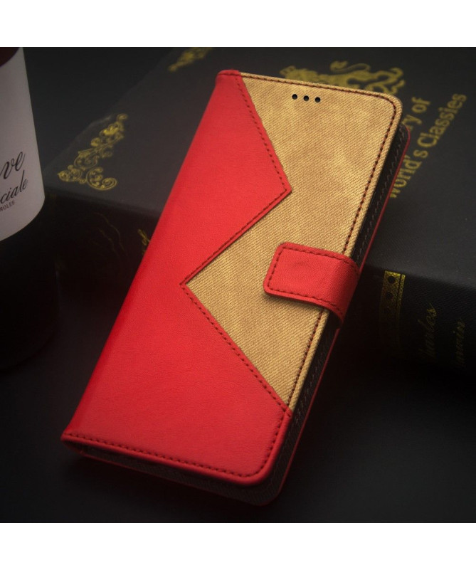 Housse Samsung Galaxy A05s IDEWEI bicolore à lanière