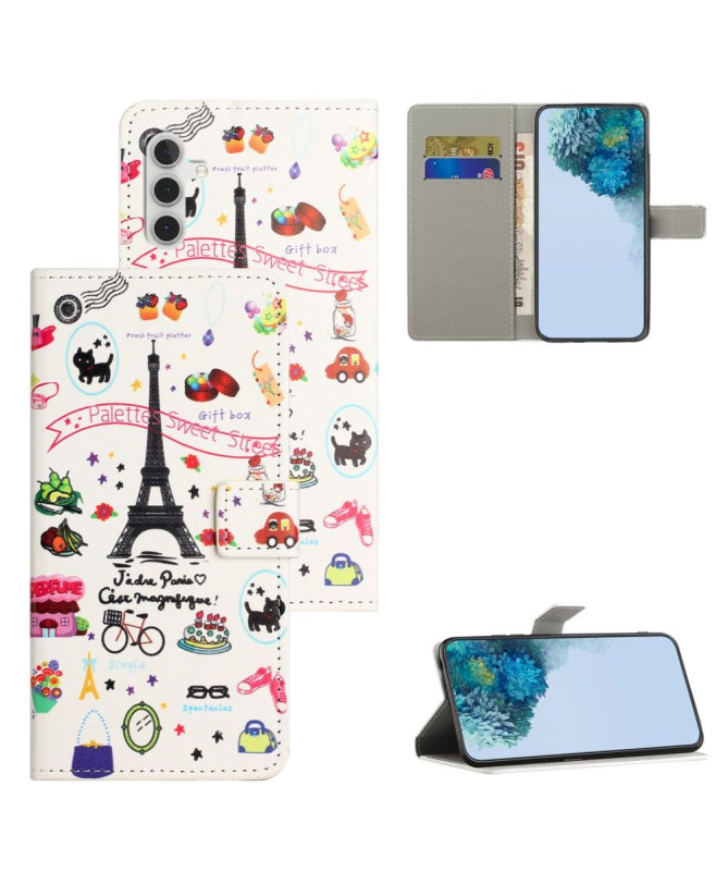 Housse Samsung Galaxy A05s J'adore Paris
