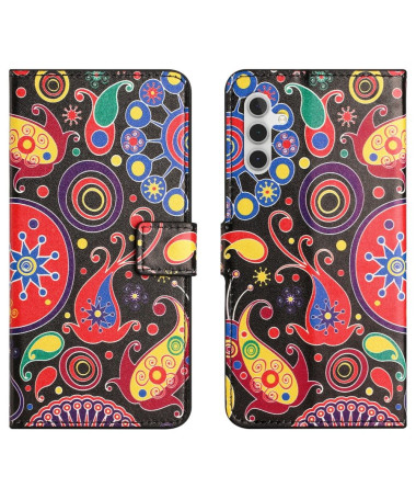 Housse Samsung Galaxy A05s paisley fleur