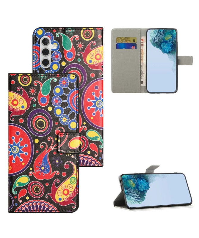 Housse Samsung Galaxy A05s paisley fleur