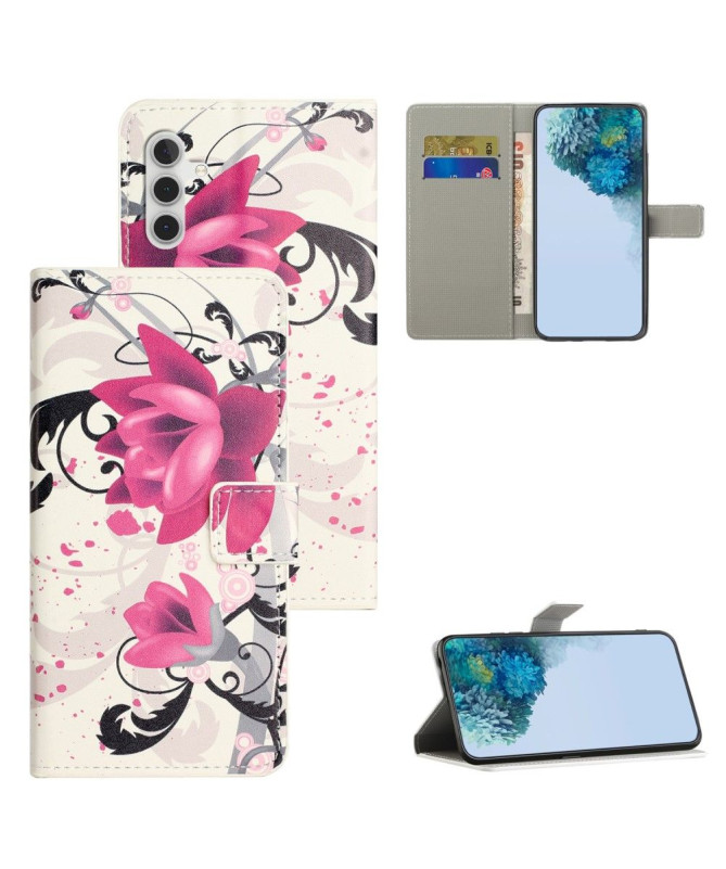 Housse Samsung Galaxy A05s Fleurs de lotus