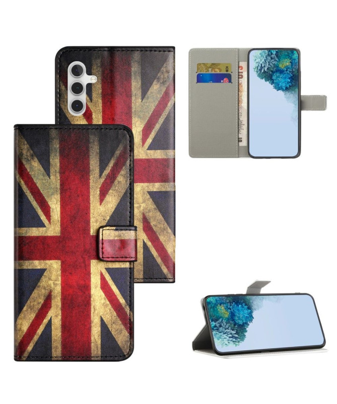 Housse Samsung Galaxy A05s Drapeau Anglais Vintage