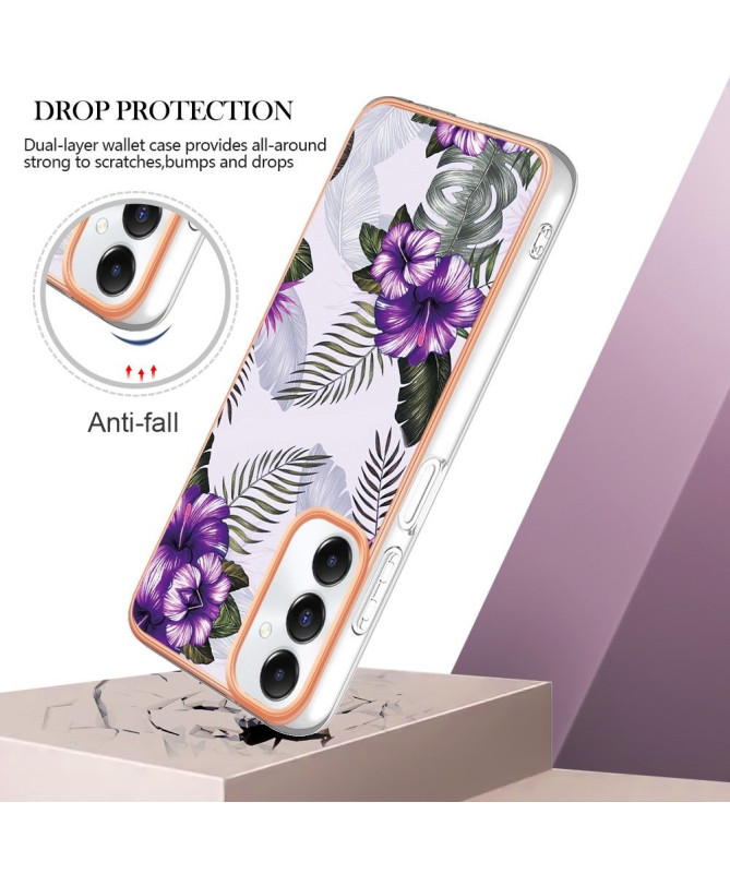 Coque Samsung Galaxy A05s Fleurs Exotiques