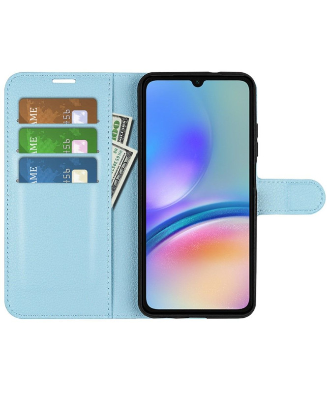 Housse Samsung Galaxy A05s portefeuille style cuir