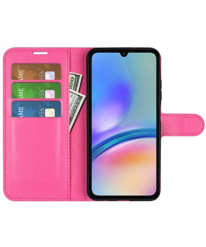 Housse Samsung Galaxy A05s portefeuille style cuir