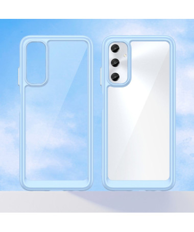 Samsung Galaxy A05s - Coque Transparente Antichoc Bleu clair - photo 10