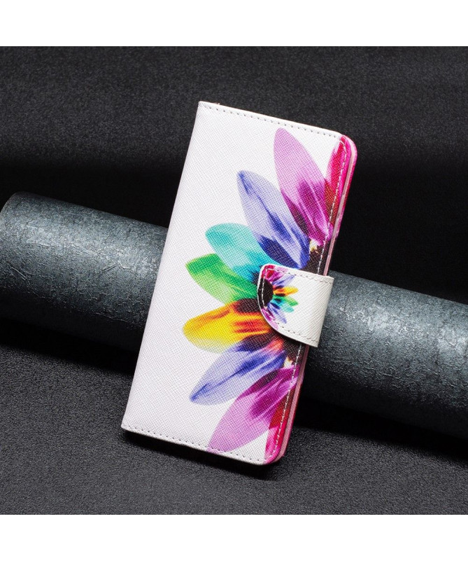 Housse Samsung Galaxy A05s Pétales colorés