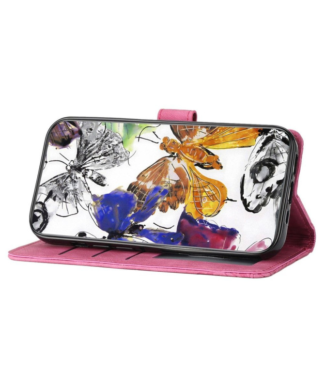 Housse Samsung Galaxy A05s Papillons fonction support