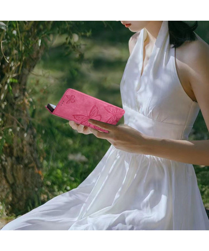 Housse Samsung Galaxy A05s Papillons fonction support