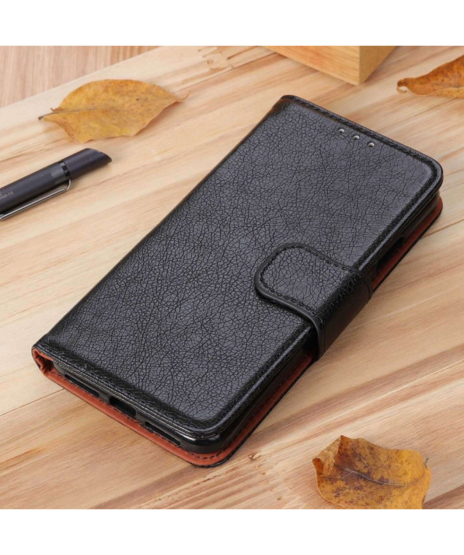 Housse Samsung Galaxy A05s Style Cuir Vieilli