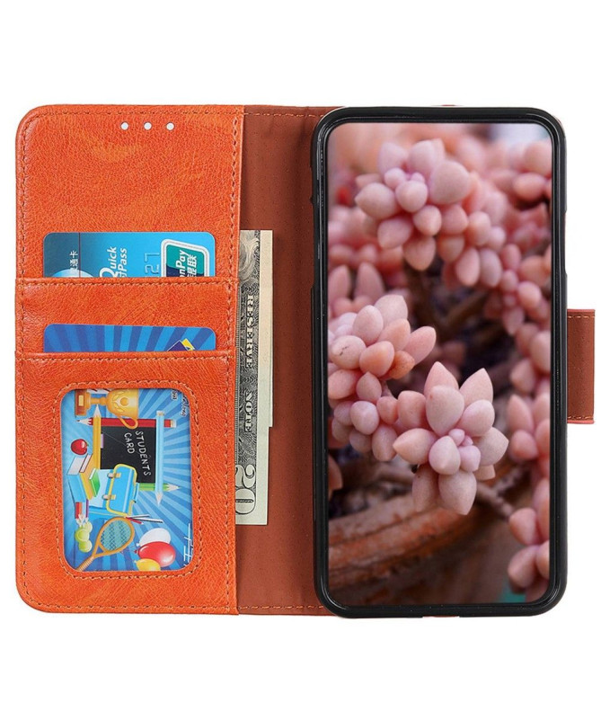 Housse Samsung Galaxy A05s Style Cuir Vieilli