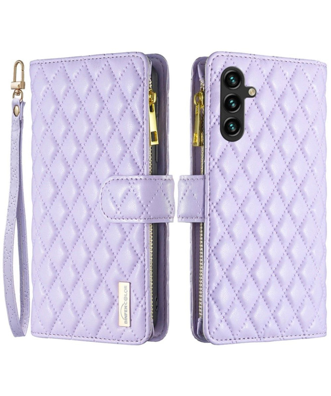 Étui Samsung Galaxy A05s Matelassé BINFEN à Lanière