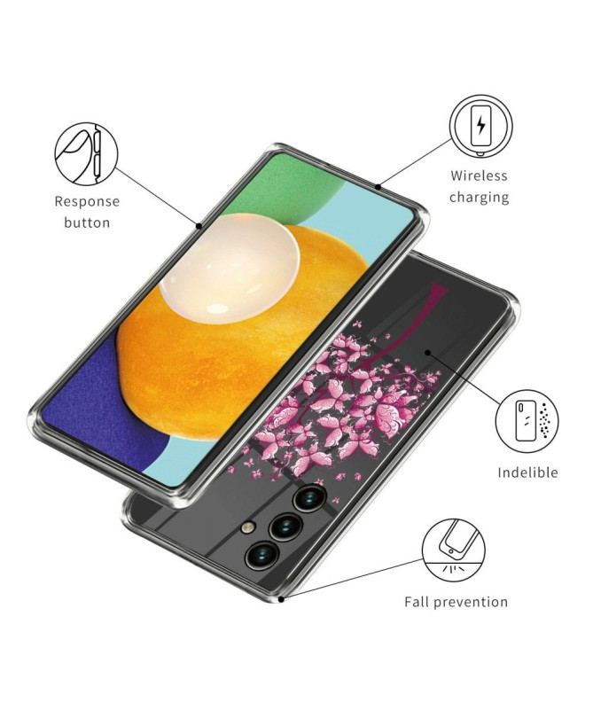 Coque Samsung Galaxy A05s arbre à papillons