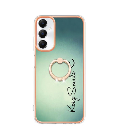 Coque Samsung Galaxy A05s avec Anneau Support Garder le sourire