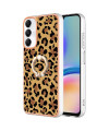 Coque Samsung Galaxy A05s Léopard avec Support Anneau