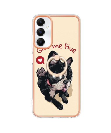 Coque Samsung Galaxy A05s Give Me Five Dog avec Support Anneau