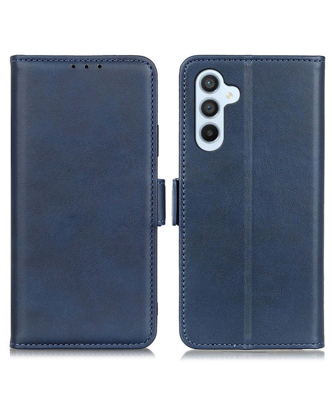 Étui portefeuille Samsung Galaxy A05s revêtement simili cuir mat